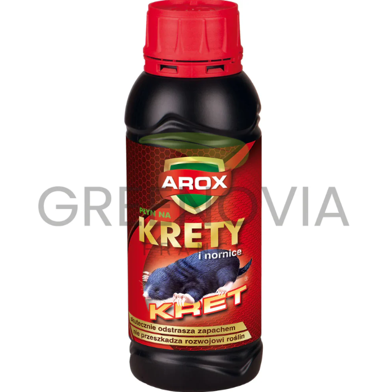 AROX Mole and Vole Repellent Liquid | Natural Repellent 500ml